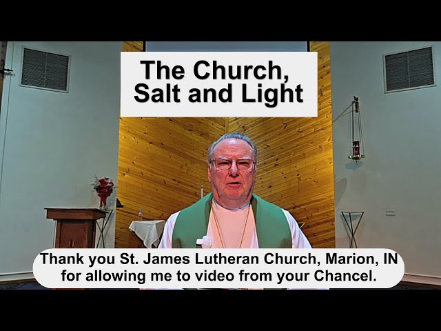 The Church Salt and Light
