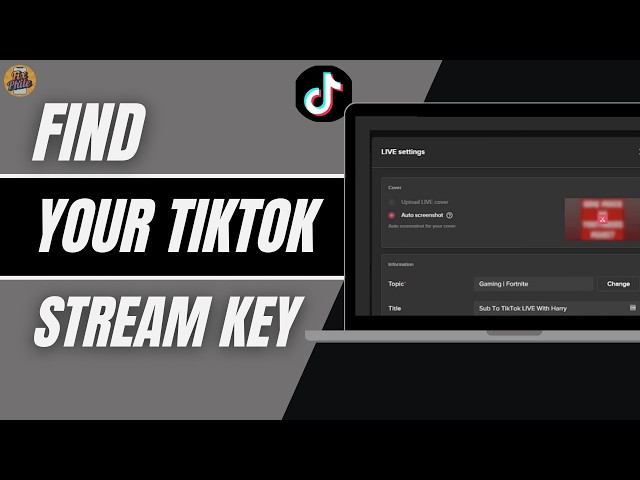 How To Find Your TikTok Stream Key (2026) | TikTok LIVE Stream Key