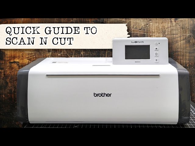 Using Brother Scan N Cut for Junk Journal Printables | My Quick Guide to the Scan N Cut SDX85