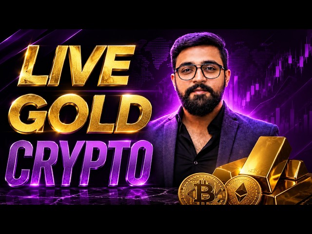 Crypto and Gold Live Analysis | Steam 13