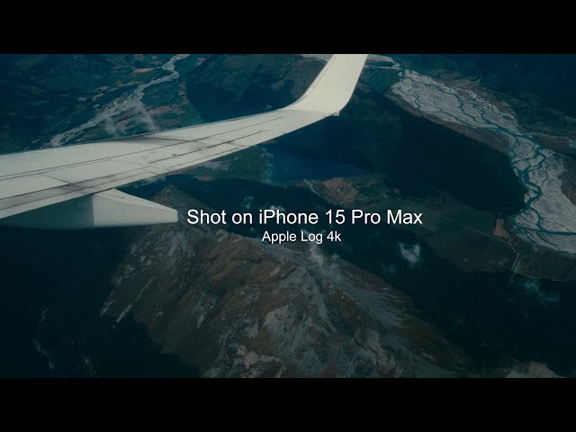 iPhone 15 Pro Apple Log | Cinematic Film | Queenstown, New Zealand