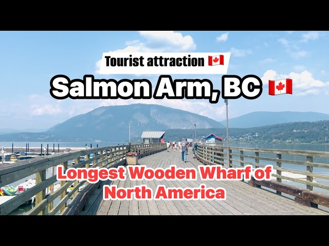 Salmon Arm, BC, Canada | Popular tourist destination for BC and Alberta | Complete tour of the town 