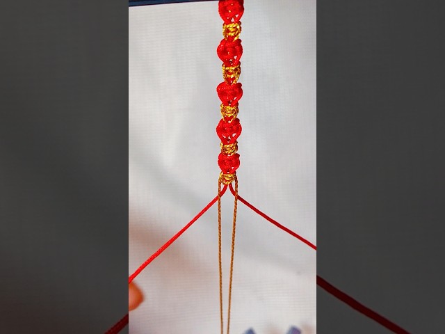 Beginner Macrame: Rose Bracelet | Peaceful Healing Craft #macrametutorial #diy #claybracelet