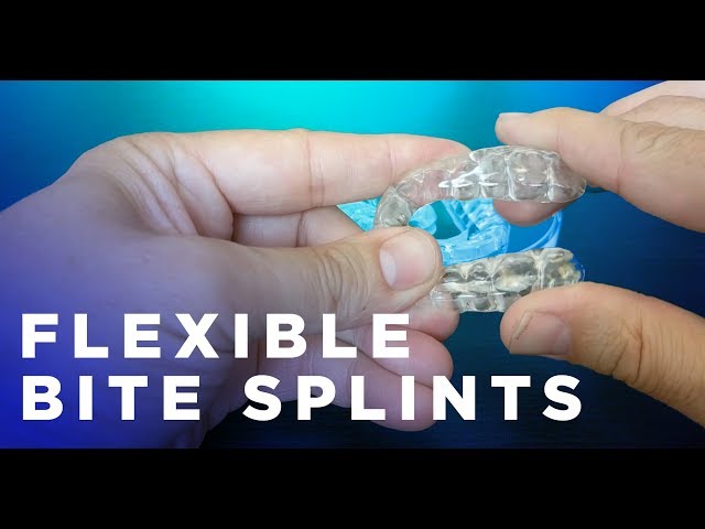 Flexible Milled Bite Splints made with imes-icore Dental Mills