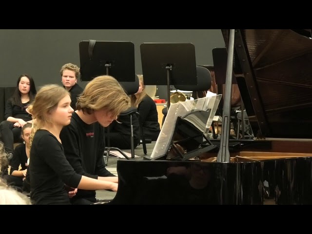 2den del af Julekoncerten på Orkesterefterskolen 2018