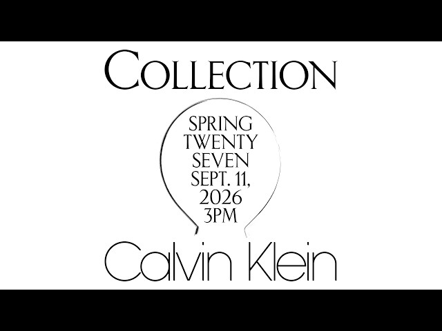 Calvin Klein Collection Spring 2027 Show