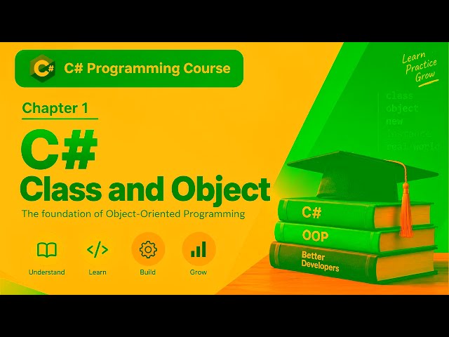 C# Class and Object Explained Simply | C# OOP for Beginners