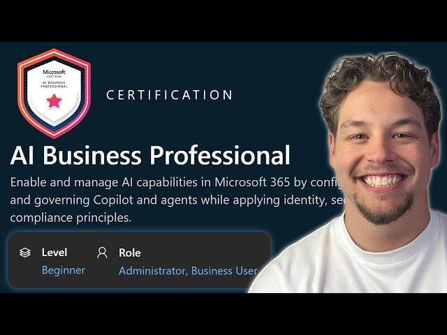 AI Business Professional (AB-730) - Full Course - Pass The Exam!