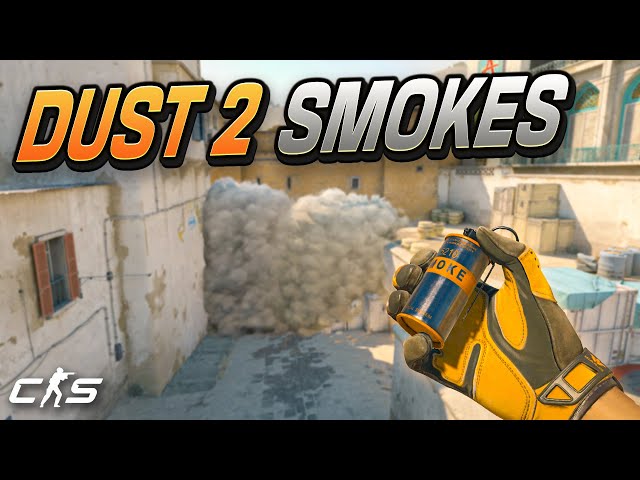10 MUST KNOW Smokes For Dust 2 (2025) | CS2 Dust 2 Smokes Guide