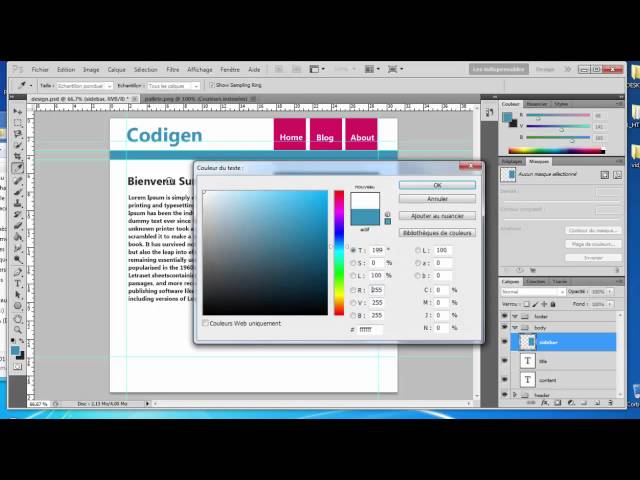 Design d'un site web (3)