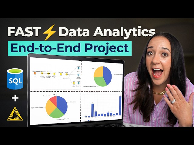 Watch Me Build a Data Analytics Project in 10 MINUTES (for beginners)