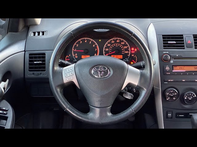 2009 Toyota Corolla S ASMR Relaxing POV Auction Test Drive