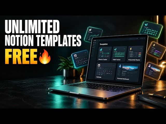 Find Unlimited Free Notion Templates in Minutes – Finance, Habit Trackers & More