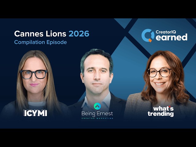 What Cannes Lions 2026 Revealed About the Future of Creator Marketing