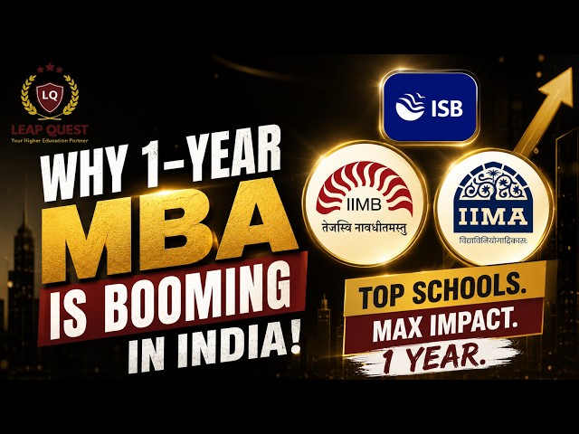 Best 1 Year MBA Programs in India - Leap Quest