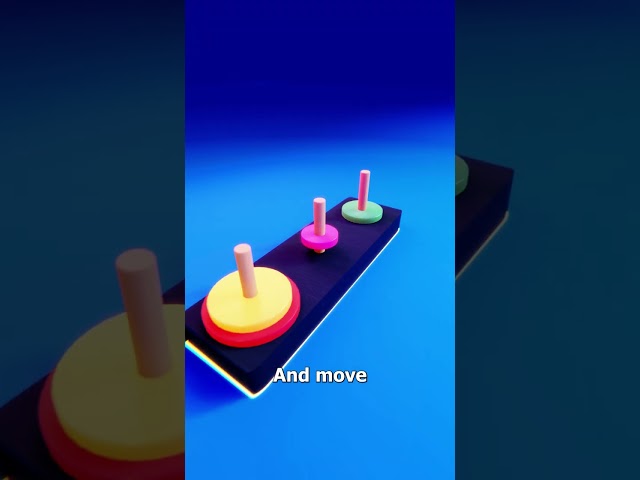How The Tower Of Hanoi Works 🤔