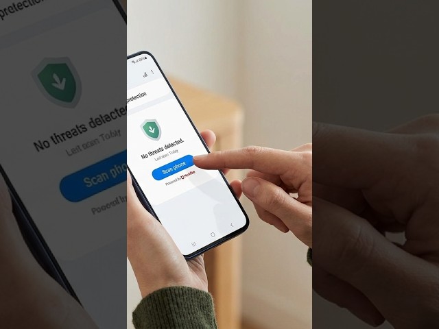 Use Samsung Phone Built-in Antivirus Protection