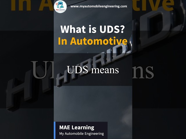 👉 What is UDS in Car? 🛠️🩺 | #uds #automobile #short