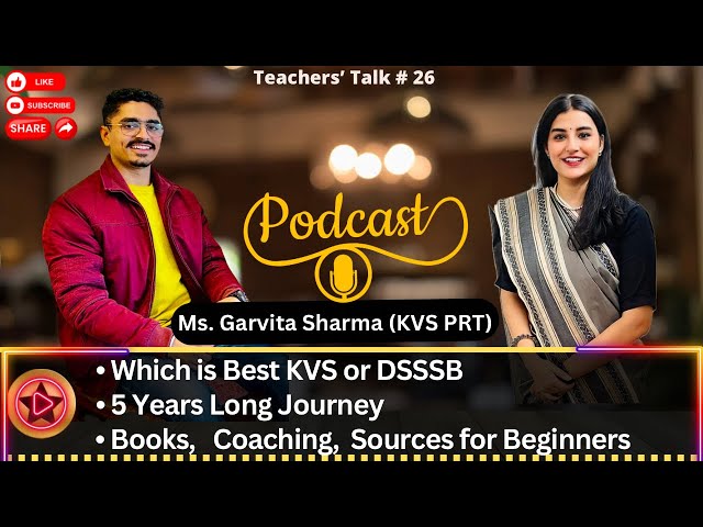 Meet Ms. Garvita Sharma || KVS Selected Teacher || @AshwaniSheoran