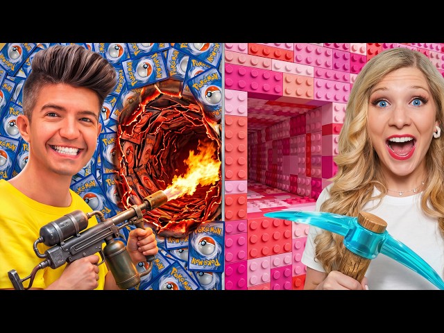 100 Layers of BOY vs GIRL Toys!