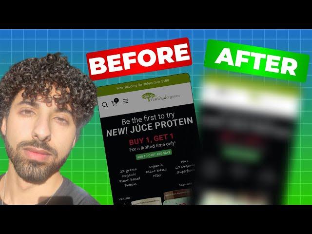 Watch Me LIVE AUDIT a Supplements E-commerce Store to Increase Conversions