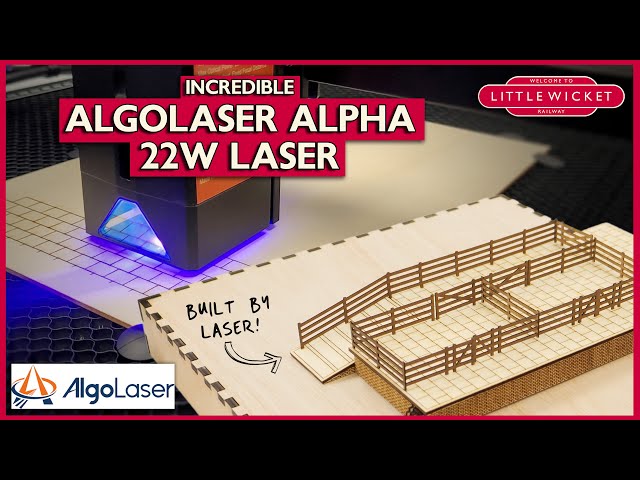 Incredible for Railway Modelling | 💥 AlgoLaser Alpha 22W Laser 💥