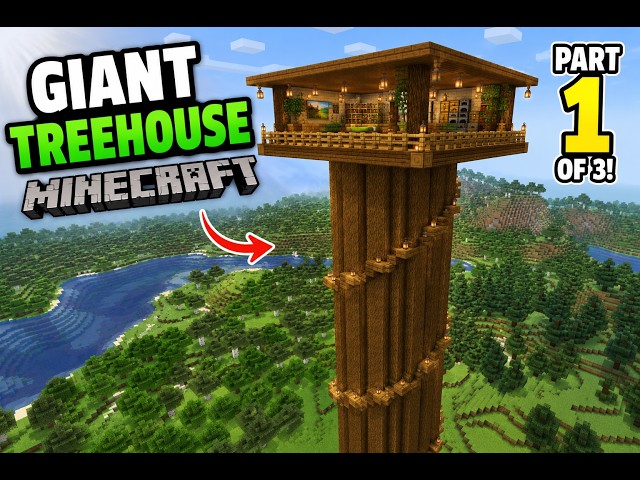 Building a Minecraft Tree House | Part 1