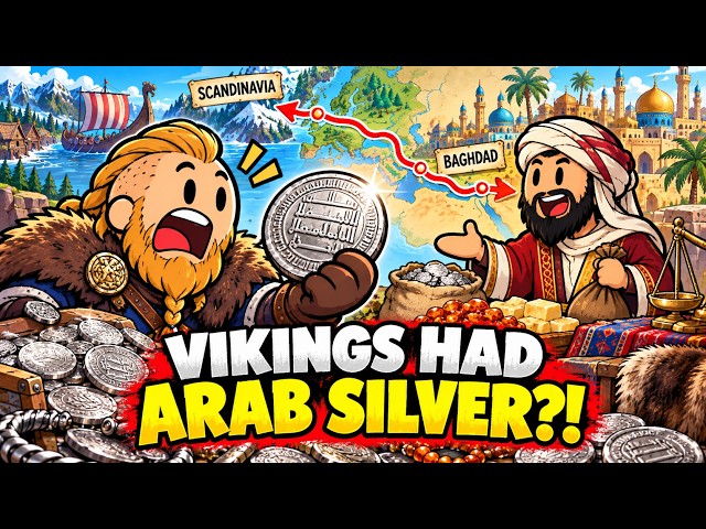 How Did Arab Silver End Up in Viking Hands? — The Hidden Money Trail From Baghdad to Scandinavia
