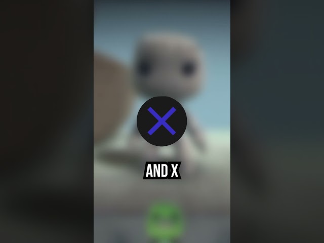 LittleBigPlanet Cheat Code | LBP1 Skip Tutorials Easter Egg #shorts #playstation #gaming