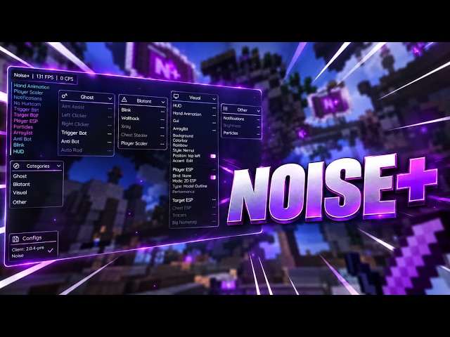 FREE INJECTABLE GHOST CLIENT NOISE+ FOR LUNAR - minecraft injectable ghost client lunar