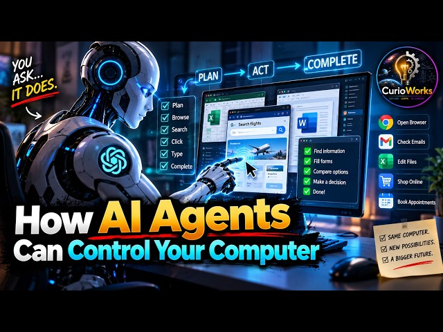 How AI Agents Can Control Your Computer 🤖 | Explained
