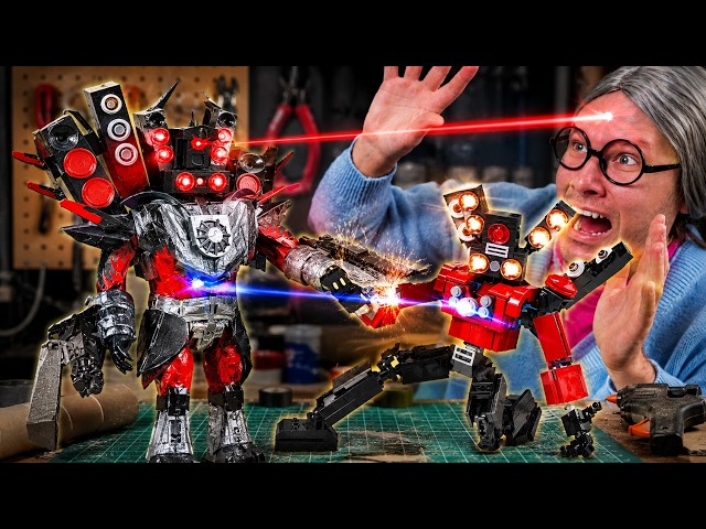 *DIY Level 999+* The STRONGEST Titan Wins! 💪 Titan Drillman vs Titan Speakerman DIY