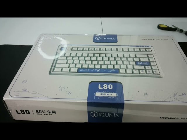 Unpacking EP03: IQUNIX L80 Cosmic Traveller Wireless Mechanical Keyboard - RGB LED / Cherry Blue
