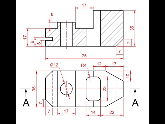 Mastercam 2D Design - Drawing a Part with Many Curves and Holes (Lesson 6)