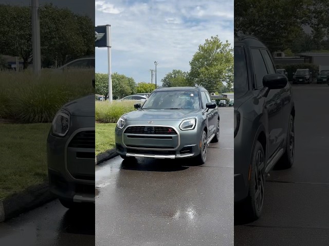 2027 MINI Countryman in Smokey Green Metallic #minicountryman #countryman #mini #minicooper #suv