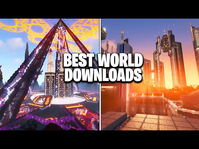 Best Minecraft World Downloads! (Crazy World Downloads)