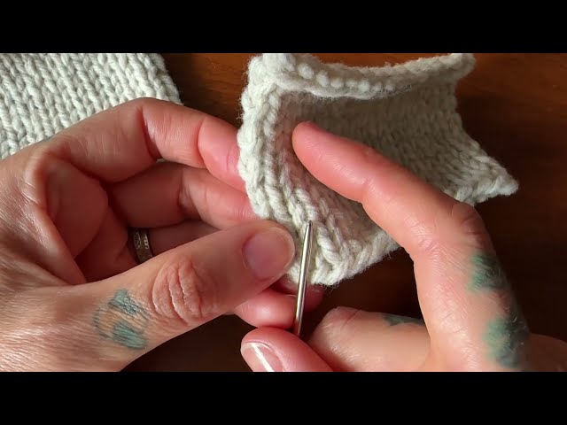 Knitting Tutorial: Mattress Stitch