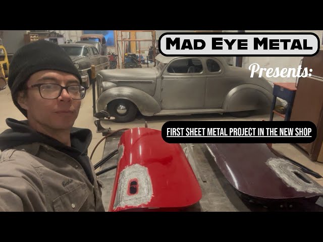 First sheet metal project in the new shop