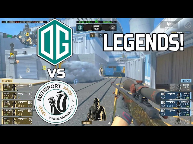 GRAND FINAL! OG vs Metizport - Highlights - ESL Challenger League S52 - CS2