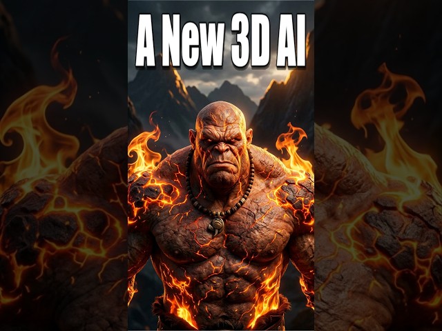 A new 3D AI. How it works is magic