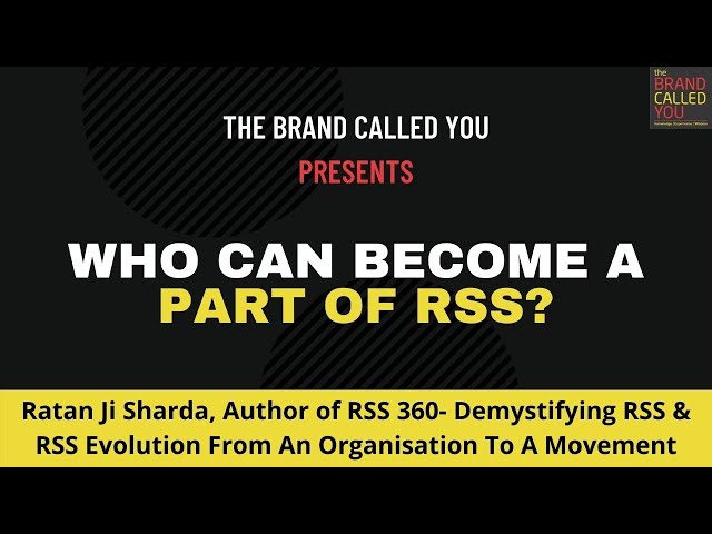 What is the idea behind RSS Sangh Prarthana? | Ratan Ji Sharda - Part 2 | TBCY