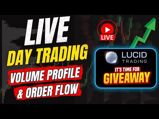 LIVE ES & NQ Day Trading – Volume Profile & Order Flow (Code: PAVT)