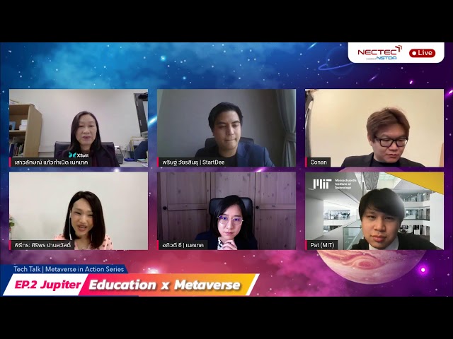 Tech Talk | Metaverse in Action Ep.2 -Jupiter : Education x Metaverse