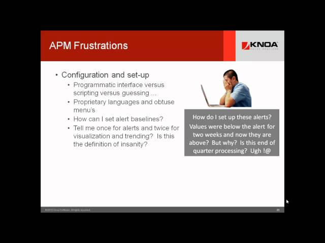 Thinking of (APM) Application Performance Management? Don't Do It! Find Out More!