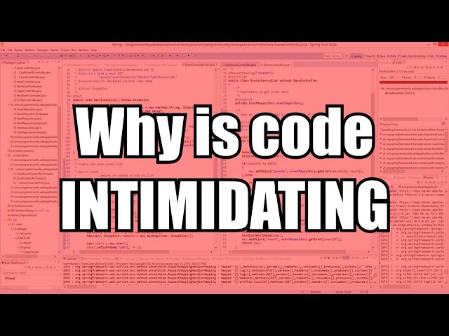 WHY IS CODE INTIMIDATING?? | Speed Coding a Website