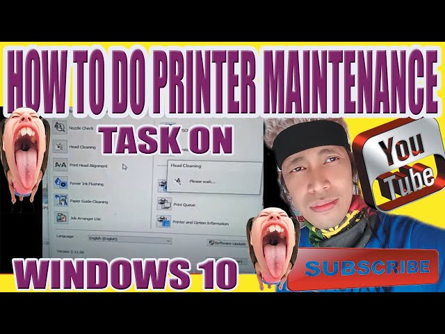HOW TO DO PRINTER MAINTENANCE TASK ON WINDOWS 10