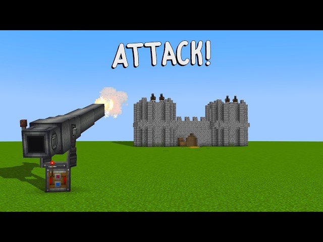 Create Mod Cannons vs Safehouse