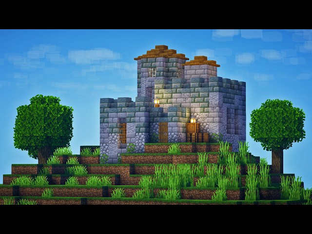 Relax and Build a Castle With Me in Minecraft