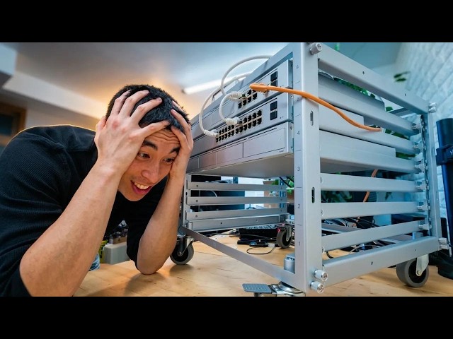 Troquei meu roteador de US$ 50 por um rack de servidor de US$ 3.094