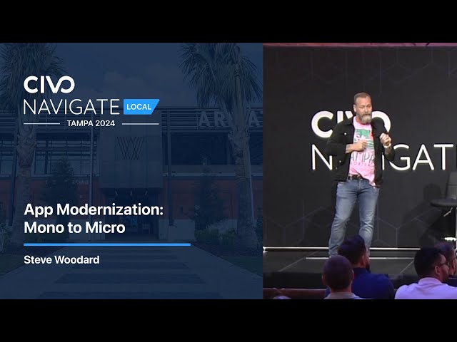 App Modernization: Mono to Micro with Steve Woodard